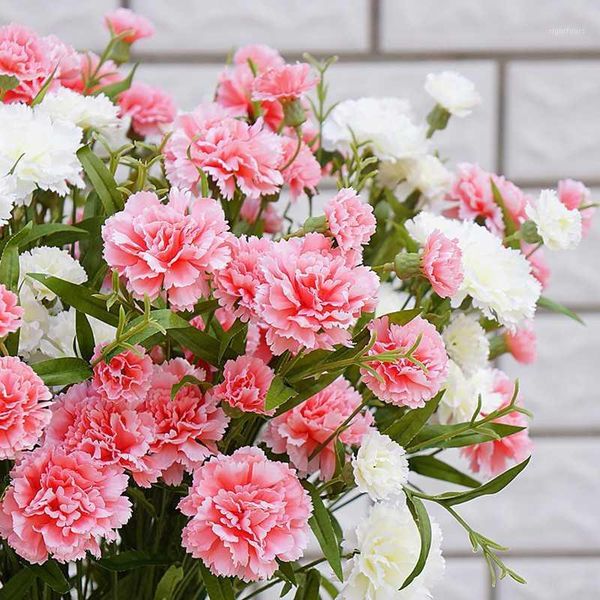 6 head artificial carnation flower bouquet simulation small carnation fake silk flower branch home decor floral festival gift1
6 head artificial carnation flower bouquet simulation small carnation fake silk flower branch home decor floral festival gift1