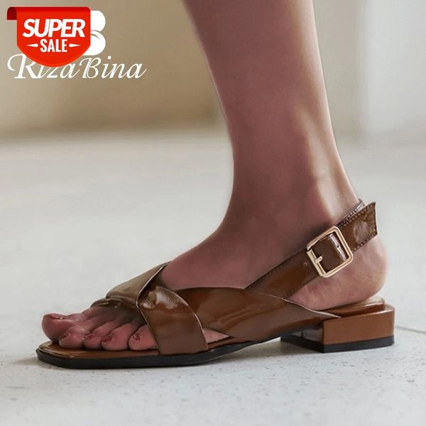 rizabina size 34-43 women sandals real leather buckle women summer shoes fashion casual sandals daily holidays footwear #we4l, Black
rizabina size 34-43 women sandals real leather buckle women summer shoes fashion casual sandals daily holidays footwear #we4l, Black