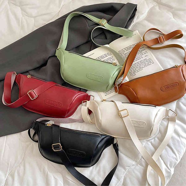 women's bag trend 2021 waist belt bananas shoulder s pure color leather designer chest female handbag shopper purse
women's bag trend 2021 waist belt bananas shoulder s pure color leather designer chest female handbag shopper purse