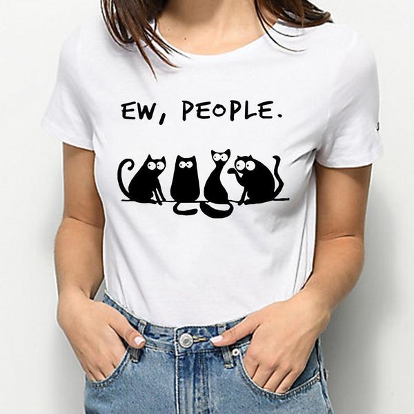 women's t-shirts plus size tshirt harajuku ew people cat print ropa tumblr mujer white short sleeves crewneck casual summer top
women's t-shirts plus size tshirt harajuku ew people cat print ropa tumblr mujer white short sleeves crewneck casual summer top