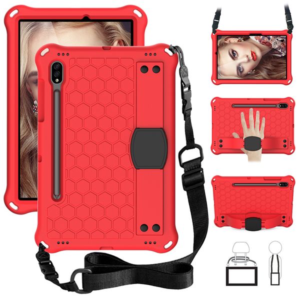 kids case for samsung galaxy tab s7 2020 shockproof cover with shoulder strap t870 t875 eva case
kids case for samsung galaxy tab s7 2020 shockproof cover with shoulder strap t870 t875 eva case