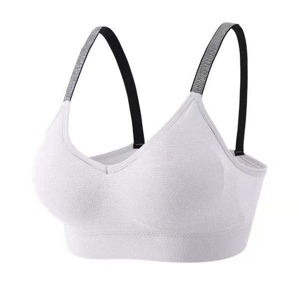 3Pieces/Lot Women Tank Crop Top Sport Lingerie Top Femlae Seamless Underwear Sleeveless Women Silver Straps Padded Camisole, Black
3Pieces/Lot Women Tank Crop Top Sport Lingerie Top Femlae Seamless Underwear Sleeveless Women Silver Straps Padded Camisole, Black