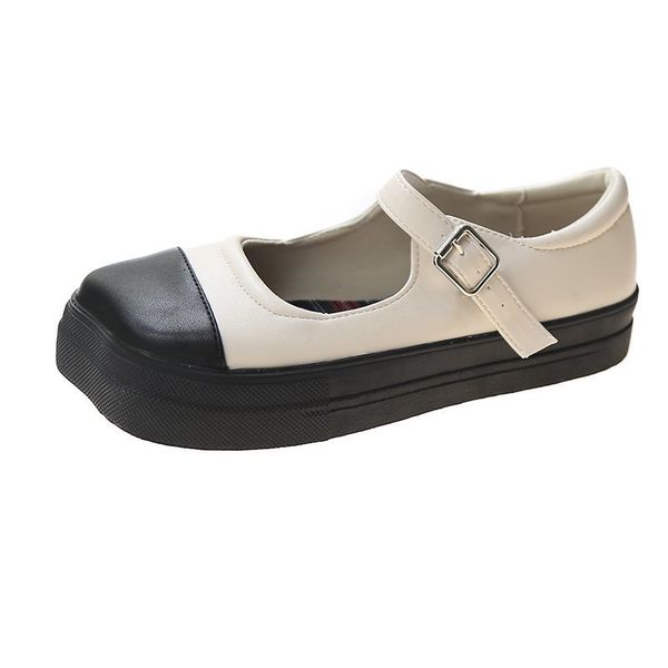 2021 the new solid color pu leather apartments for women with foot locked in ankle platform mary janes woman autumn shoes flat xj8p, Black
2021 the new solid color pu leather apartments for women with foot locked in ankle platform mary janes woman autumn shoes flat xj8p, Black