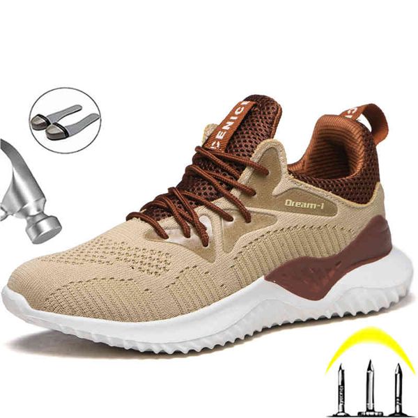 new sport safety shoes men indestructible work boots lightweight sneakers male steel toe anti puncture, Black
new sport safety shoes men indestructible work boots lightweight sneakers male steel toe anti puncture, Black