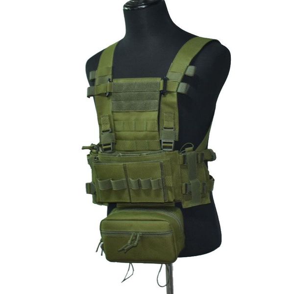 hunting jackets 3 chest rig tactical vest army molle magazine pouch holster pack combat equipment men cs wargame, Camo;black
hunting jackets 3 chest rig tactical vest army molle magazine pouch holster pack combat equipment men cs wargame, Camo;black