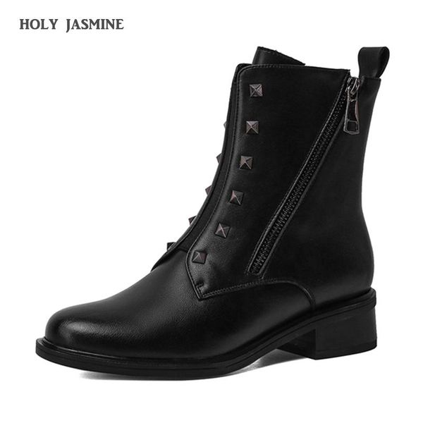 square heels women ankle boots winter zipper platform 2020 autumn new student shoes ladies flock autumn european female footwear, Black
square heels women ankle boots winter zipper platform 2020 autumn new student shoes ladies flock autumn european female footwear, Black
