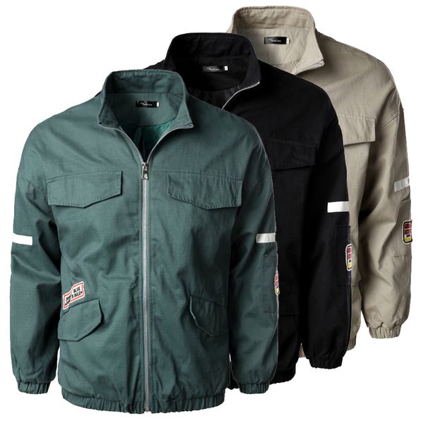 2021 new men hip hop autumn coat harajuku retro color block patchwork windbreaker streetwear vintage jacket oversized mxxx, Black;brown
2021 new men hip hop autumn coat harajuku retro color block patchwork windbreaker streetwear vintage jacket oversized mxxx, Black;brown