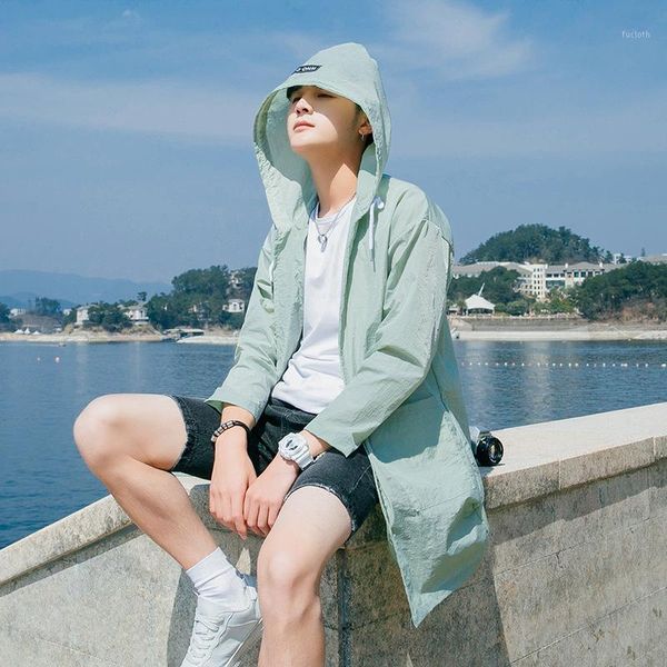summer new fashion hooded sunscreen jacket men's couple models long thin jacket men's cardigan outdoor sunshade1, Black;brown
summer new fashion hooded sunscreen jacket men's couple models long thin jacket men's cardigan outdoor sunshade1, Black;brown