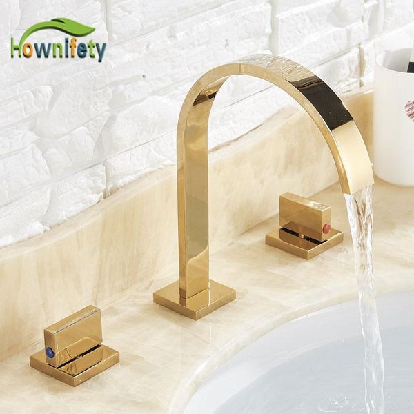 bathroom sink faucets golden basin faucet and cold water three holes two handle mixers tap deck mount wash tub fauctes1
bathroom sink faucets golden basin faucet and cold water three holes two handle mixers tap deck mount wash tub fauctes1