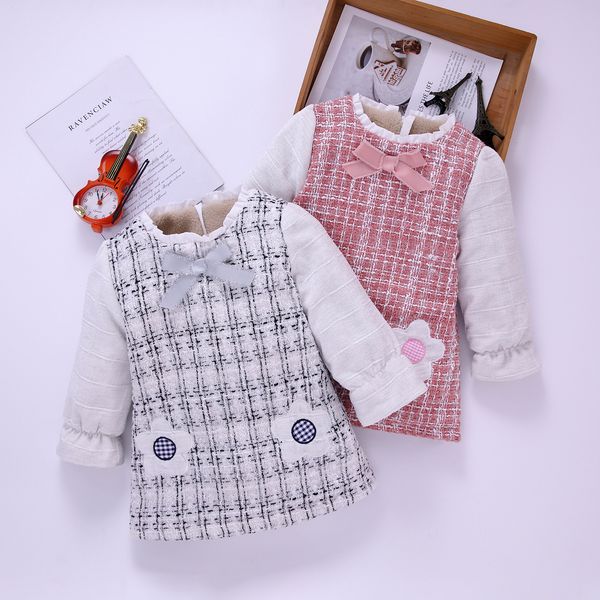 autumn winter children's dress thickened and contracted in the little children's princess skirt in the little children's dres, Red;yellow
autumn winter children's dress thickened and contracted in the little children's princess skirt in the little children's dres, Red;yellow