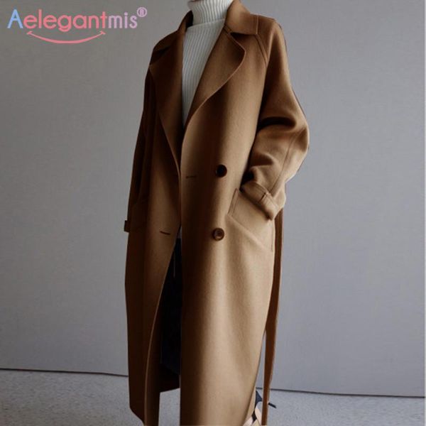 women's wool & blends aelegantmis beige elegant women long blend coat winter black female woolen overcoat ladies camel oversize outwear
women's wool & blends aelegantmis beige elegant women long blend coat winter black female woolen overcoat ladies camel oversize outwear