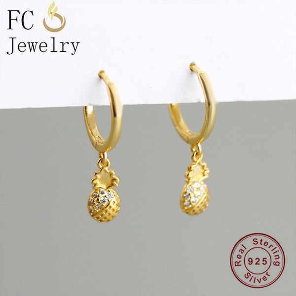 fc jewelry 925 silver minimalist gold color pineapple fruit mix zirconia hoop earring for women ear piercing pendientes 2020 new, Golden;silver
fc jewelry 925 silver minimalist gold color pineapple fruit mix zirconia hoop earring for women ear piercing pendientes 2020 new, Golden;silver