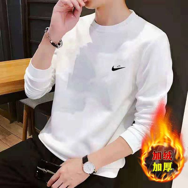 knighton t-shirt men's long sleeve cotton round neck plush thickened bottoming shirt autumn winter leisure sports sweater, Black
knighton t-shirt men's long sleeve cotton round neck plush thickened bottoming shirt autumn winter leisure sports sweater, Black