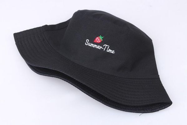 strawberry pin embroidery bucket hat for men women hip hop fisherman hat panama bob hat summer lovers flat hats bbytuf alice_bag, Black;white
strawberry pin embroidery bucket hat for men women hip hop fisherman hat panama bob hat summer lovers flat hats bbytuf alice_bag, Black;white
