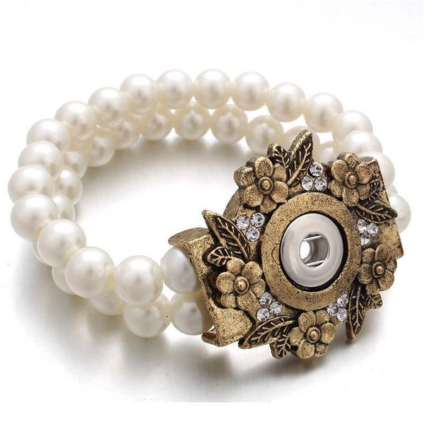 new snap bracelet diy 12mm imitation pearl beads bracelet elastic bangles jewelry for women gi bbygag, Golden;silver
new snap bracelet diy 12mm imitation pearl beads bracelet elastic bangles jewelry for women gi bbygag, Golden;silver