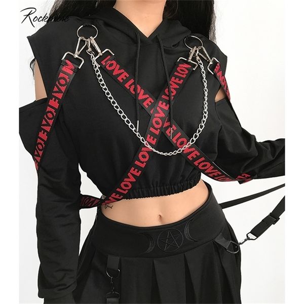 rockmore gothic punk style hollow out hoodies crop women hooded sweatshirt plus size hoodie loose chain pullovers ladies 201216, Black
rockmore gothic punk style hollow out hoodies crop women hooded sweatshirt plus size hoodie loose chain pullovers ladies 201216, Black