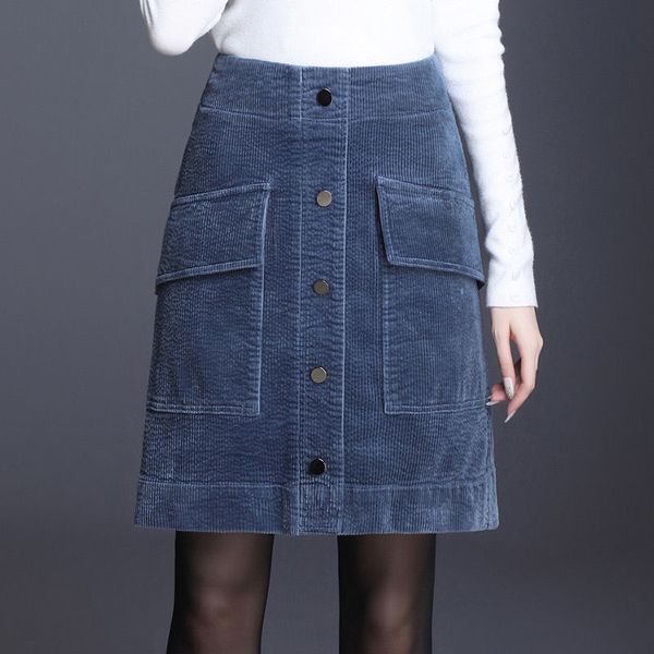 2021 new autumn high velvet pockets the vintage at knee height skirt for woman plus size 4xl y422 zoz4, Black
2021 new autumn high velvet pockets the vintage at knee height skirt for woman plus size 4xl y422 zoz4, Black