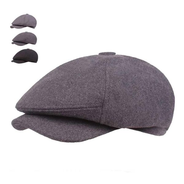 berets vintage fashion wool women's chapeu feminino octagonal cap laday sboy virsor hat winter girls painter beret, Blue;gray
berets vintage fashion wool women's chapeu feminino octagonal cap laday sboy virsor hat winter girls painter beret, Blue;gray