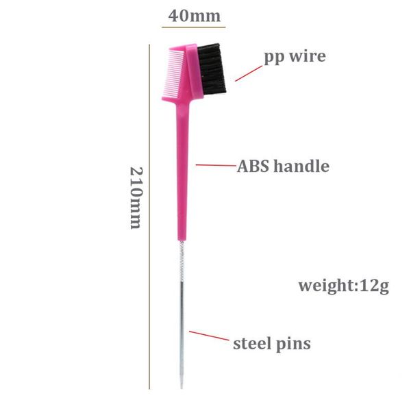 new coming 3 x edge control brush magic collection double sided edge comb grooms smooths 2 in 1 q wmtgqn, Silver
new coming 3 x edge control brush magic collection double sided edge comb grooms smooths 2 in 1 q wmtgqn, Silver