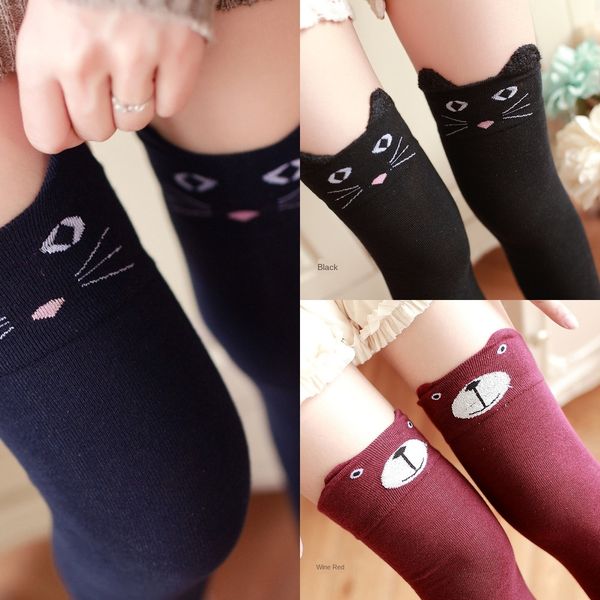knee stockings stockings schoolgirls cute cartoon cats thigh socks show thin and tall socks trend w6fwf, Black
knee stockings stockings schoolgirls cute cartoon cats thigh socks show thin and tall socks trend w6fwf, Black