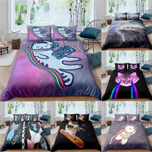 zeimon 3d space cat bedding set 2/3pcs queen size duvet cover cartoon animals bed cover set housse de couette bedclothes
zeimon 3d space cat bedding set 2/3pcs queen size duvet cover cartoon animals bed cover set housse de couette bedclothes