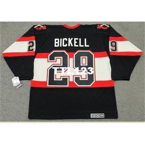 421s #29 bryan bickell chicago blackhawks 1930's ccm vintage hockey jersey or custom any name or number retro jersey, Black
421s #29 bryan bickell chicago blackhawks 1930's ccm vintage hockey jersey or custom any name or number retro jersey, Black