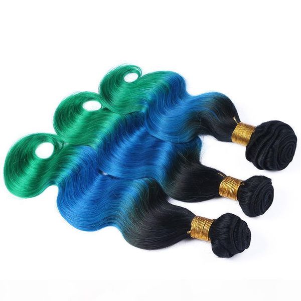 peruvian human hair #1b blue green ombre weave extensions 3pcs body wave black blue and green three tone ombre virgin hair bundles, Black;brown
peruvian human hair #1b blue green ombre weave extensions 3pcs body wave black blue and green three tone ombre virgin hair bundles, Black;brown