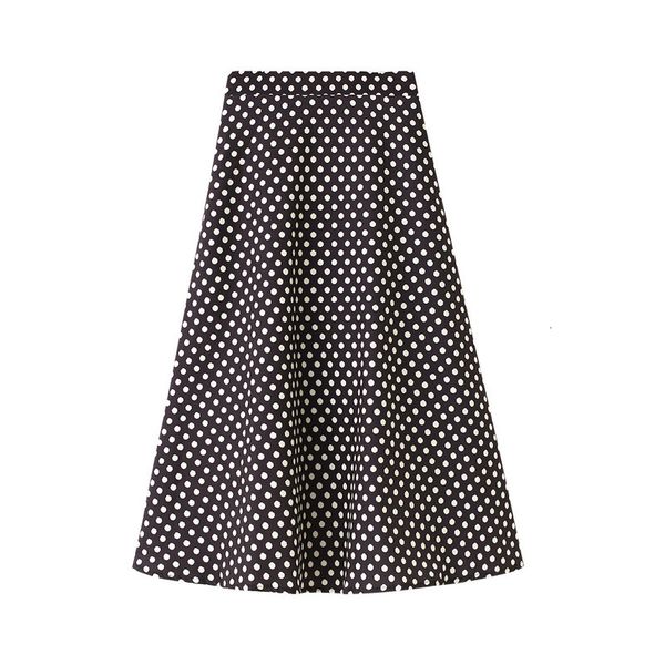 new 2021 women summer dots print a-line stretch high waist long leopard elegant skirt jupe saia cf4j, Black
new 2021 women summer dots print a-line stretch high waist long leopard elegant skirt jupe saia cf4j, Black