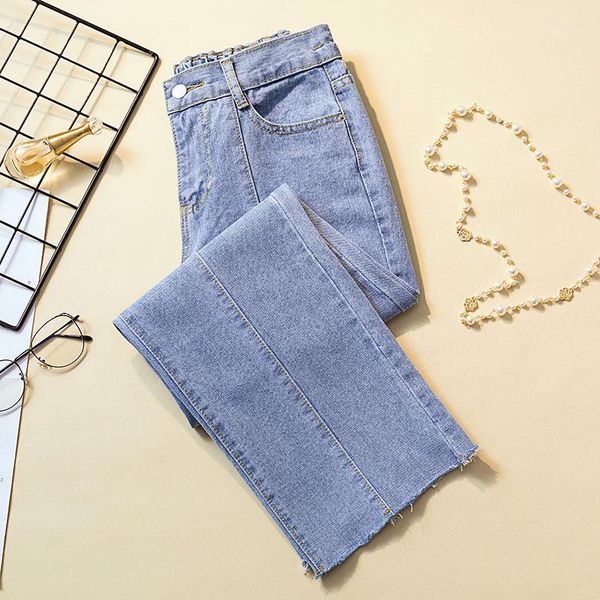 large size jeans female korean version of loose ankle length denim pants female high waist fashion casual straight slim jeans1, Blue
large size jeans female korean version of loose ankle length denim pants female high waist fashion casual straight slim jeans1, Blue