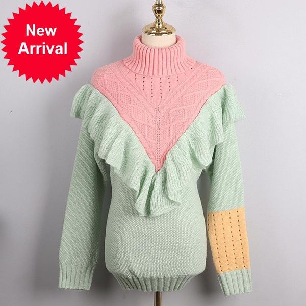 2021 new autumn new female sweet mesh of women drooled hollow out colour matching turtleneck high sweater 1ynf, White;black
2021 new autumn new female sweet mesh of women drooled hollow out colour matching turtleneck high sweater 1ynf, White;black