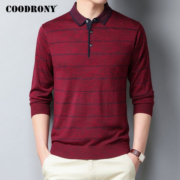 coodrony striped sweater men spring autumn knitwear pullover shirt men clothes business casual turn-down collar pull homme c1086 201203, White;black
coodrony striped sweater men spring autumn knitwear pullover shirt men clothes business casual turn-down collar pull homme c1086 201203, White;black