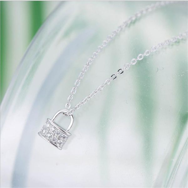 pendant necklaces heyluoke jewels trendy lock shape cz necklace with 45cm chain party jewelry, Silver
pendant necklaces heyluoke jewels trendy lock shape cz necklace with 45cm chain party jewelry, Silver