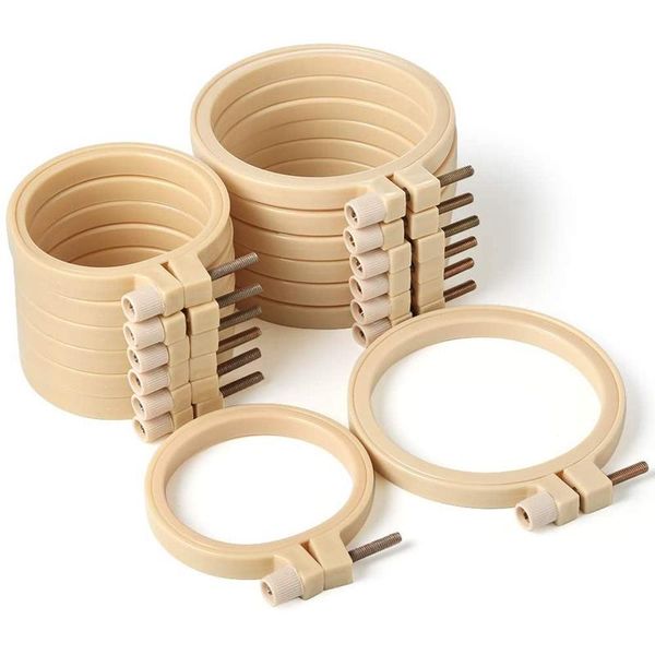 sewing notions & tools 14 pieces embroidery hoop, plastic circle cross stitch hoop ring 3 inch and 4 for, Black
sewing notions & tools 14 pieces embroidery hoop, plastic circle cross stitch hoop ring 3 inch and 4 for, Black