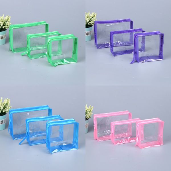 waterproof pvc cosmetic bag transparent solid color makeup toiletry pouch women travel storage package multi size 2 45xh n2
waterproof pvc cosmetic bag transparent solid color makeup toiletry pouch women travel storage package multi size 2 45xh n2