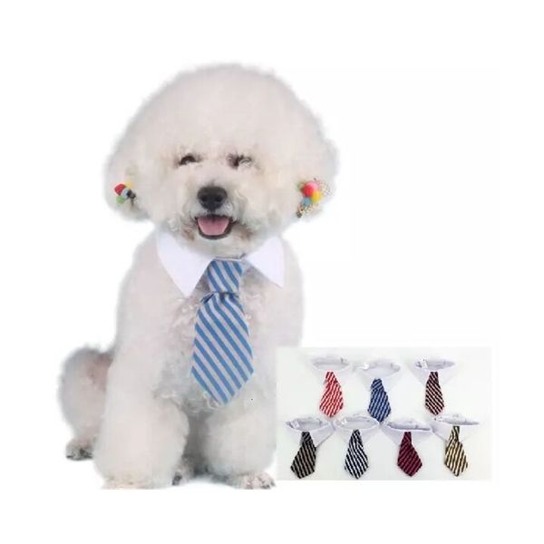 new pet striped tie collar cat bow cute dog necktie wedding adjustable puppy 
new pet striped tie collar cat bow cute dog necktie wedding adjustable puppy