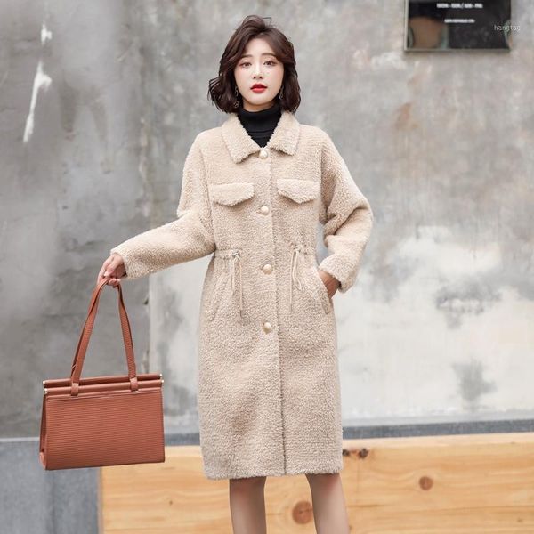 real fur coat female wool jacket autumn winter coat women clothes 2020 korean vintage sheep shearling long kwa6611, Black
real fur coat female wool jacket autumn winter coat women clothes 2020 korean vintage sheep shearling long kwa6611, Black