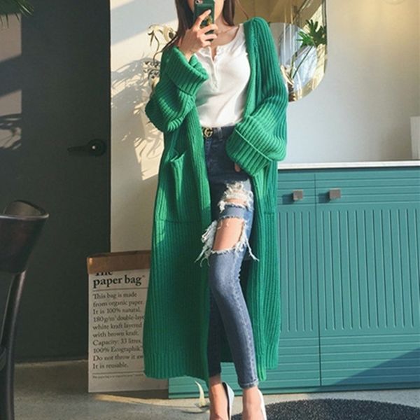 colorfaith new autumn winter women's sweaters korean style minimalist solid multi colors casual long cardigans sw8528 201128, White;black
colorfaith new autumn winter women's sweaters korean style minimalist solid multi colors casual long cardigans sw8528 201128, White;black