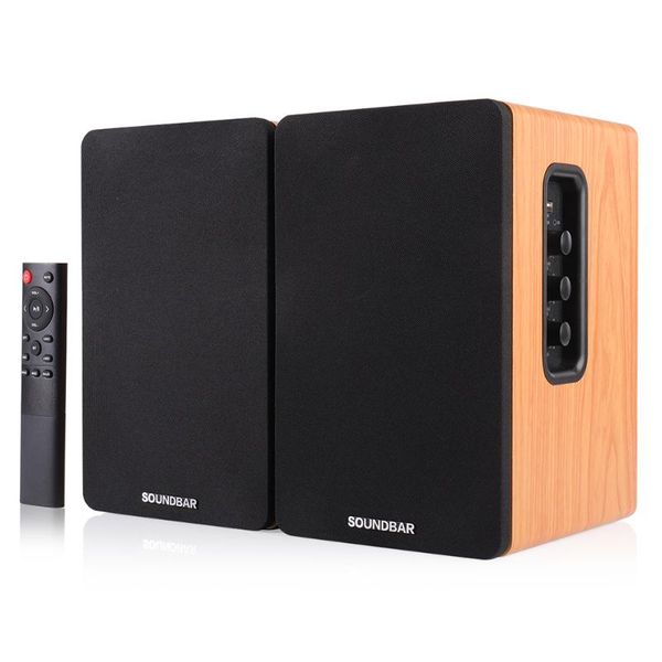 soundbar sr01 80w 1 pair 4.5 inches wooden bookshelf speakers 2.0 hifi column sound home theater professional speaker for tv pc
soundbar sr01 80w 1 pair 4.5 inches wooden bookshelf speakers 2.0 hifi column sound home theater professional speaker for tv pc