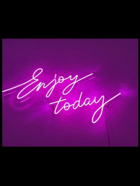 neon sign for enjoy today real glass tube philosophy of life lamp resterant light advertise custom design impact attract light
neon sign for enjoy today real glass tube philosophy of life lamp resterant light advertise custom design impact attract light