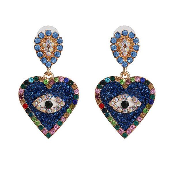 wholesale creative heart shape eyes dangle earrings crystal rhinestone earrings women girl party jewelry gift, Gray
wholesale creative heart shape eyes dangle earrings crystal rhinestone earrings women girl party jewelry gift, Gray