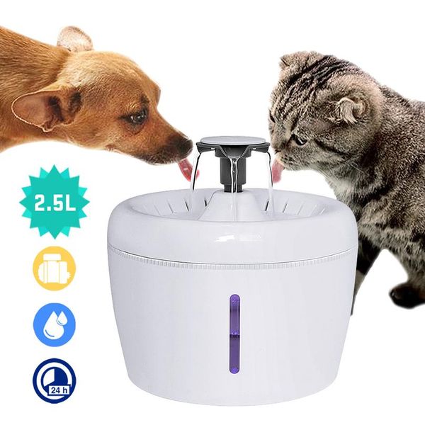 2.5l matic cat fountain water drinking feeder bowl pet dog cat water dispenser mute matic drinking fountain elec wmtjvz
2.5l matic cat fountain water drinking feeder bowl pet dog cat water dispenser mute matic drinking fountain elec wmtjvz