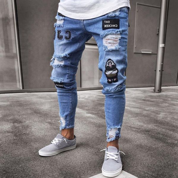 new fashion jean streetwear mens stylist white black blue hip hop skateboard pencil pants holes jeans
new fashion jean streetwear mens stylist white black blue hip hop skateboard pencil pants holes jeans