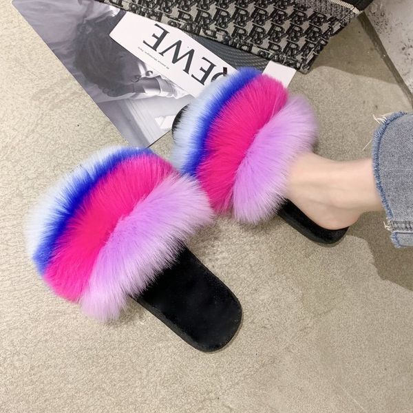 women fox fur slides matching colorful jelly bag women new fashion fluffy fox fur slippers women winter warm shoes drop shipping x1020, Black
women fox fur slides matching colorful jelly bag women new fashion fluffy fox fur slippers women winter warm shoes drop shipping x1020, Black