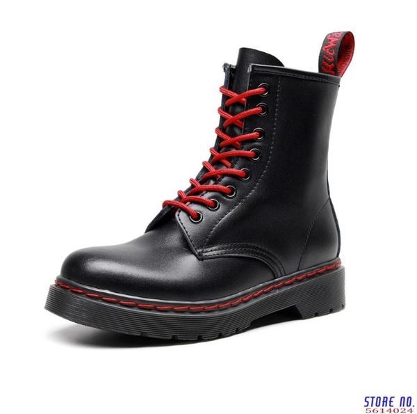 boots thick heel motorcycle woman large size genuine leather shoes red lace up vintage women flat boot zy742, Black
boots thick heel motorcycle woman large size genuine leather shoes red lace up vintage women flat boot zy742, Black