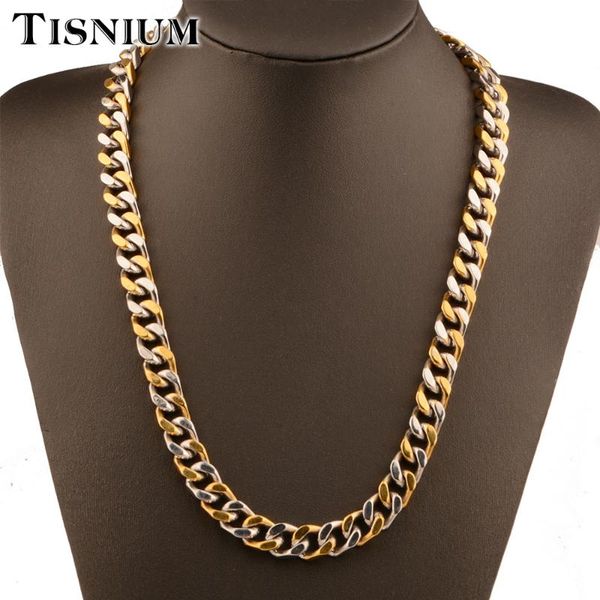 chains tisnium 9mm curb cuban link chain gothic style jewelry accessories men's necklace bracelet stainless steel collar choker gift, Silver
chains tisnium 9mm curb cuban link chain gothic style jewelry accessories men's necklace bracelet stainless steel collar choker gift, Silver