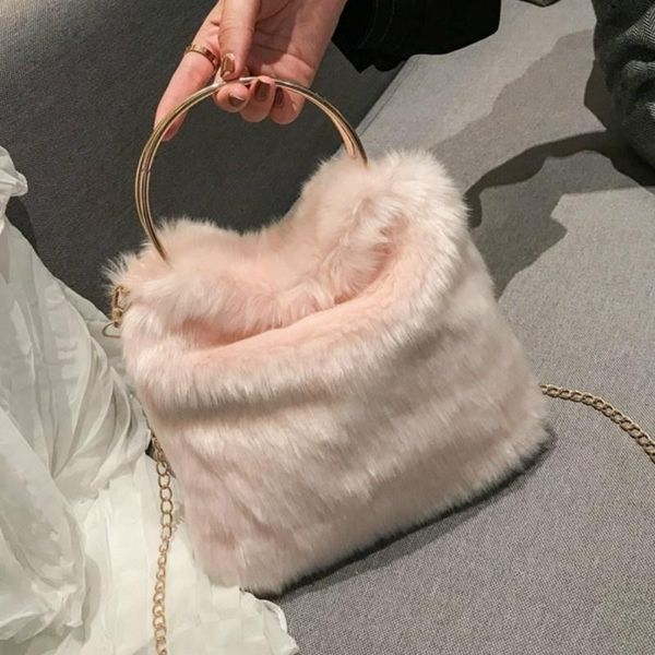 shoulder bags autumn and winter imitation fur straw bag women's fashion ring bucket chain
shoulder bags autumn and winter imitation fur straw bag women's fashion ring bucket chain