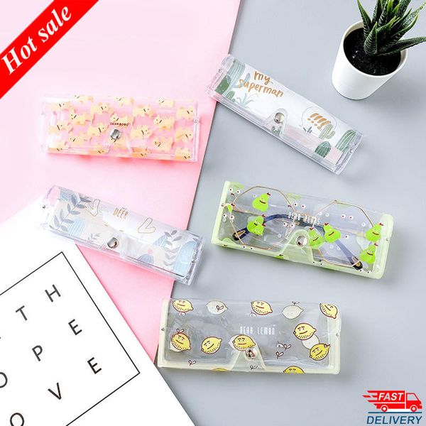 pvc eye glasses bag case protection carry box eyewear accessoires transparent new cute cartoon travel women portable unisex
pvc eye glasses bag case protection carry box eyewear accessoires transparent new cute cartoon travel women portable unisex