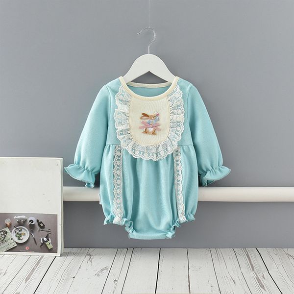 2021 new baby girls spring autumn cotton long sleeved embroidery bodysuit boys jumpsuit outfits newborn infant clothes 0-2y e78n, Blue
2021 new baby girls spring autumn cotton long sleeved embroidery bodysuit boys jumpsuit outfits newborn infant clothes 0-2y e78n, Blue