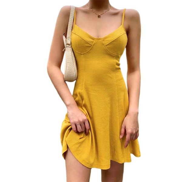 casual dresses women party summer strap solid yellow black dress slim skinny short sheath sleeveless backless mini, Black;gray
casual dresses women party summer strap solid yellow black dress slim skinny short sheath sleeveless backless mini, Black;gray