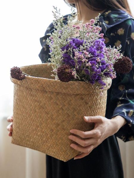 kitchen storage & organization northern europe seaweed weave a basket of flowers straw plaited article flowerpot rattan articles ins wind ho
kitchen storage & organization northern europe seaweed weave a basket of flowers straw plaited article flowerpot rattan articles ins wind ho